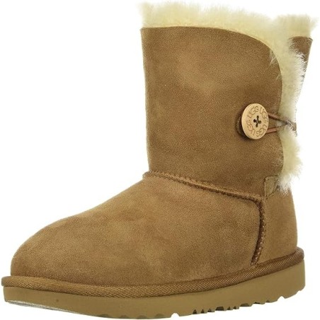 UGG K Bailey Button II Bottes Enfant Fermeture Sécurisée