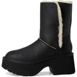 UGG Esmee Leather Boot Texture Cuir Luxueuse