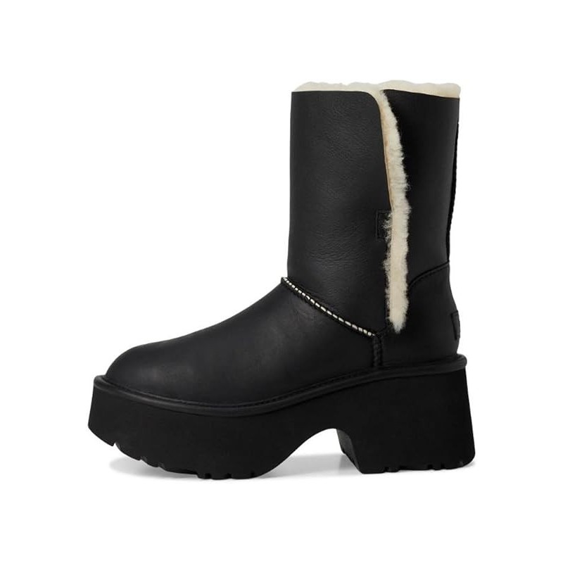 UGG Esmee Leather Boot Texture Cuir Luxueuse
