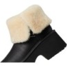 UGG Esmee Leather Boot Texture Cuir Luxueuse