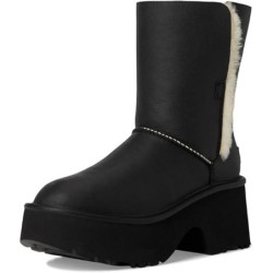 UGG Esmee Leather Boot Texture Cuir Luxueuse